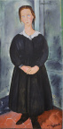 eune femme de chambre d'ap. Modigliani - 30 x 60