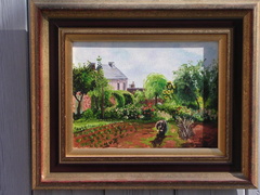 Jardin potager à Cragny d'ap. Pissaro 