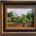 Jardin potager à Cragny d'ap. Pissaro 