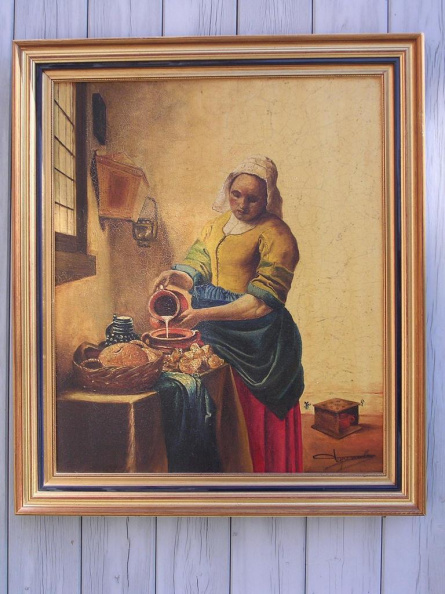 La Laitiere d'ap. Johannes Vermeer