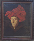 L'homme au turban d'ap. Jan van Eyck