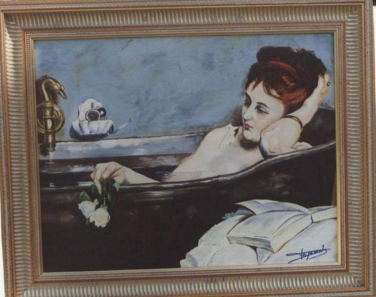 le bain       d'ap Alfred Steven 50 x40