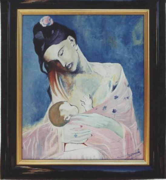 Maternite d'ap. Picasso