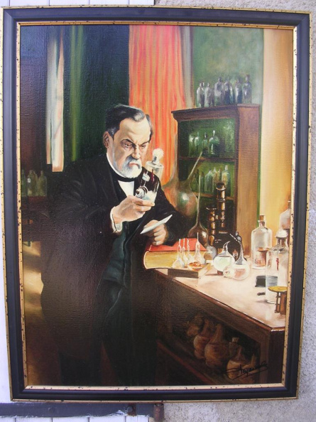   Louis Pasteur  d'ap.  Albert Edelfelt - 25 P