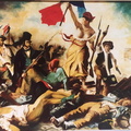  La liberté guidant le peuple- d'ap. Delacroix -25 F (81 x 65)