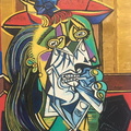 La femme qui pleure d'ap. Picasso - 10 F
