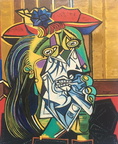 La femme qui pleure d'ap. Picasso - 10 F