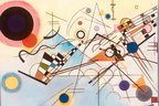  "Composition VIII" d'ap. W. Kandinsky  20 P (73 x 54) 