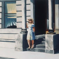  "Summertime" d'ap. E.  Hopper  (1943) 12 P  (61 x 46)