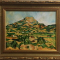 "La sainte Victoireé d'ap Paul Cézanne  - 5 F