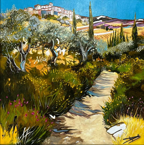  "Provence" d'ap. André Deymonaz  50 x 50
