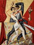  "Tango 2" - d'ap. Georgy  Kurasov   . 15 P (65 x 50 cm)