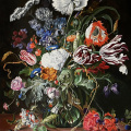  Vase de fleurs d'ap. Jan Davidsz De Heem (1660) 20 P (73 x 54 cm)