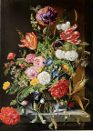  Bouquet de fleurs d'ap.  Jan Davidsz de Heem  Huile sur lin 50 x 70 cm