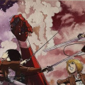  "L'attaque des Titans" - d'ap. manga de Hajime Isayama 80 x 40 cm