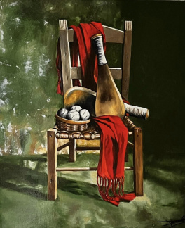  d'ap. REMENTERIA JL Benito   Huile-  10 F (55 x46)