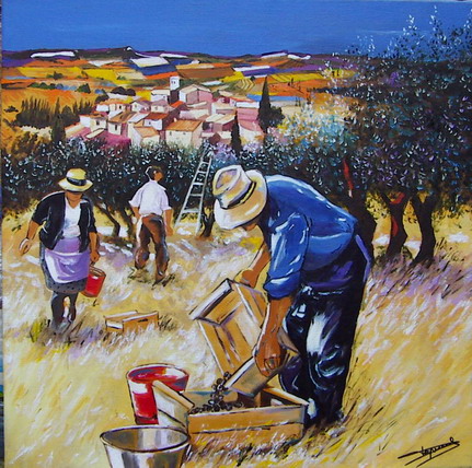 cueillette des olives bis d'ap Deymonas